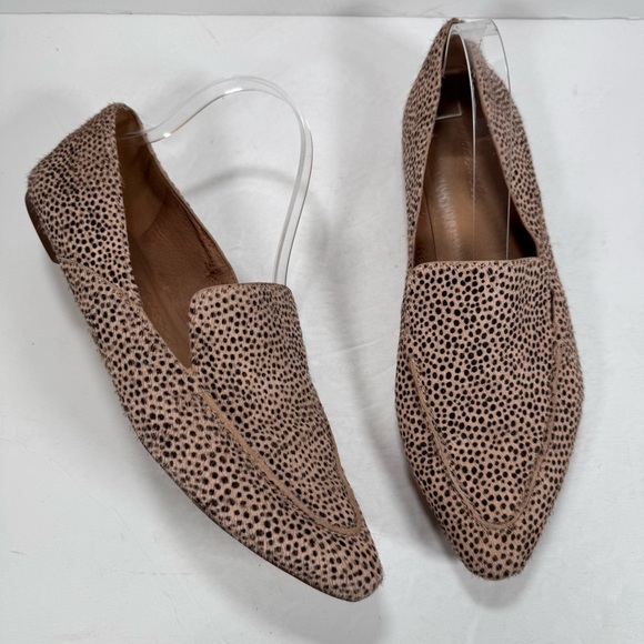 Madewell Shoes - Madewell The Frances Skimmer Loafer In Calf Hair Muted Shell Multi Women Size 10